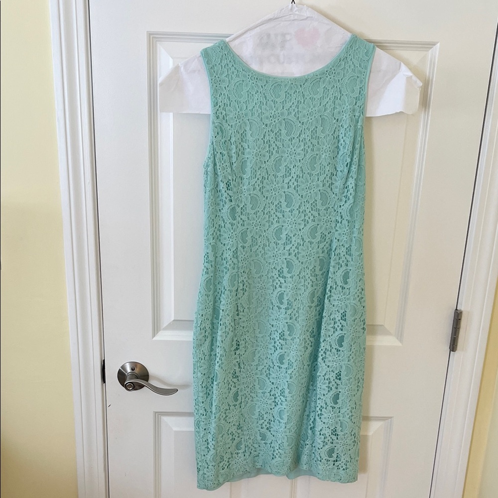 Ralph Lauren Elegant Mint Lace Dress
